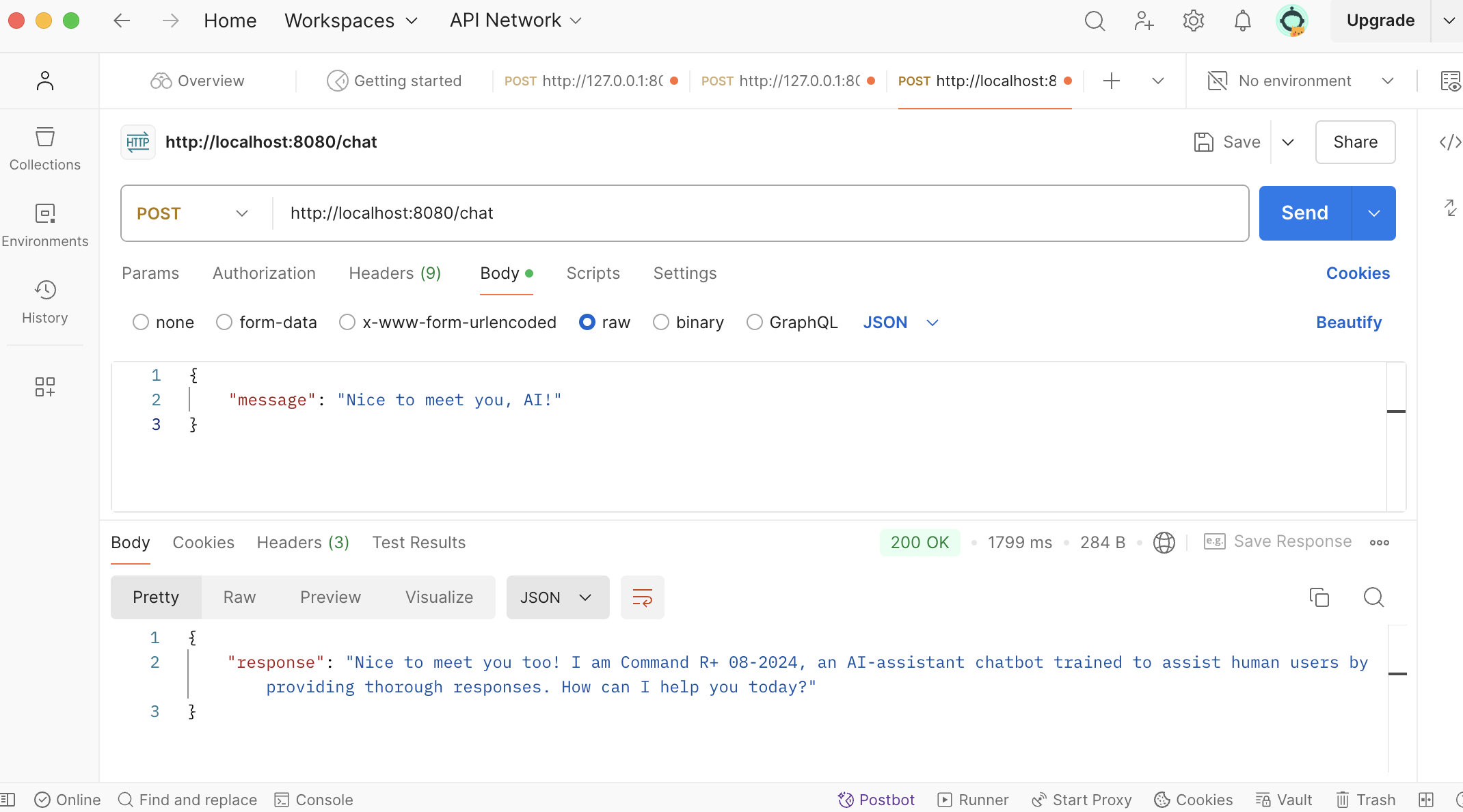 Go-based AI API Service